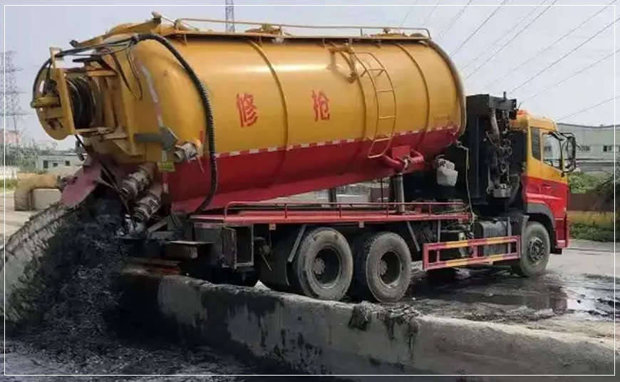 信都沉淀池清理案例